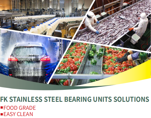2022 Dec Product News:FK Upgraded the Version of Stainless Steel Bearing Units