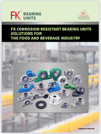 FK Released 2023 New Version Brochure of Bearing Unit Solutions for the Food and Beverage Industry